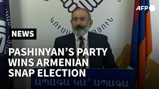 Armenia Prime Minister Nikol Pashinyan’s party wins majority in snap polls | AFP