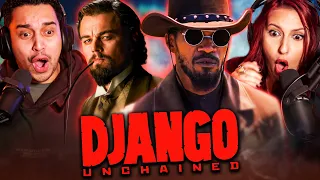 DJANGO UNCHAINED (2012) MOVIE REACTION - TARANTINO DOES IT AGAIN! - FIRST TIME WATCHING - REVIEW