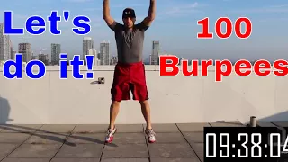 100 Burpee Workout | Let's do it Together!