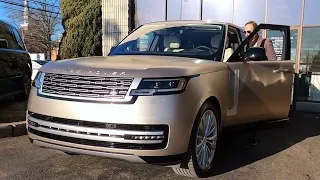 TAKING DELIVERY OF THE NEW 2022 RANGE ROVER