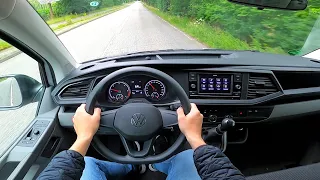 2022 VW T6.1 Transporter - pov test drive