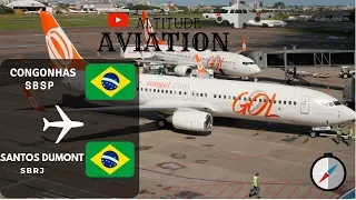 [FSX] [IVAO] VOO COMPLETO  |CONGONHAS ✈ SANTOS DUMONT