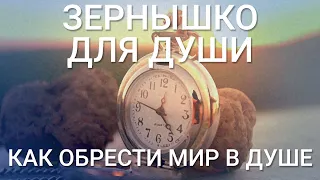 Зернышко для души. Как обрести мир в душе?