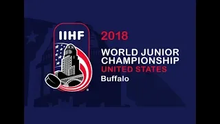 2018 U20 World Junior Championship United States Buffalo Russia vs. Sweden