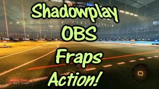 Shadowplay vs OBS vs Fraps vs Action! 1080p 60fps