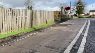 Drumsough Level Crossing (Antrim) Saturday 13-03-2021