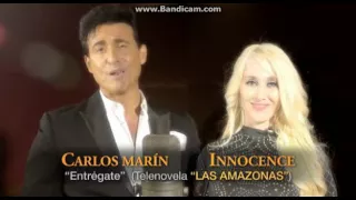 Carlos Marin e Innocence presentando "Entregate"