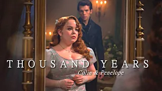 Colin & Penelope || Thousand years --- Bridgerton season 3