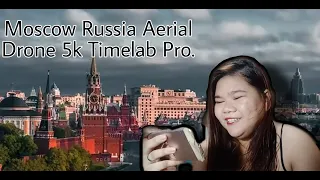 MOSCOW RUSSIA AERIAL DRONE 5K TIMELAB PRO ( REACTION)