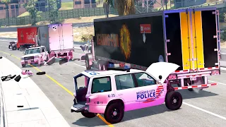 Convoys vs. Cops 3 | BeamNG.drive