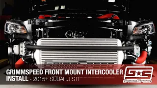 GrimmSpeed Front Mount Intercooler Install - 2015+ Subaru STI