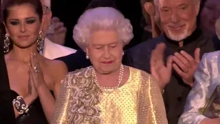 Ein Rückblick: The Queen's Diamond Jubilee Concert finale & speech   4th June 2012