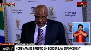 COVID-19 Pandemic | Minister of Home Affairs, Dr. Aaron Motsoaledi update on adjusted alert level 3