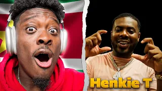 Henkie T - KAP KAP Ft. Lando Kappalani & SRNO 🇸🇷🔥 REACTION