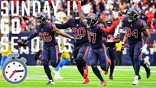 Top Moments from the Texans NFL Week 16 Win Over the Chargers | Sunday in 60