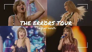 taylor swift “THE ERRORS TOUR” funniest moments