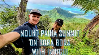 Bora Bora's Best-Kept Secret Beach to Summit: Kerry and Indigo's Epic Hike up Mount Pahia