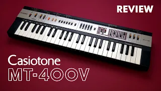 Casio MT-400V - The keyboard with an analog filter control