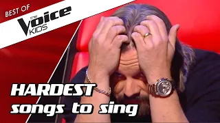 TOP 10 | The HARDEST SONGS to sing in The Voice Kids! 😵(part 2)