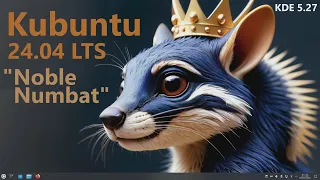 Kubuntu 24.04 LTS "Noble Numbat" (KDE 5.27.11)