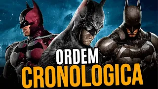 EXPLICANDO A ORDEM CRONOLÓGICA DOS JOGOS BATMAN ARKHAM!