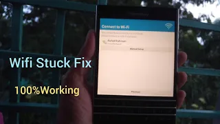 How to fix wifi stuck problem 100% working @rtechofficial247