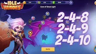 IDLE HEROES - CAMPAIGN STAGES 2-4-8 TO 2-4-10