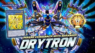 DRYTRON ARE BACK!! Mikanko Synergy Makes the Deck BROKEN! Master RANK! [Master Duel]