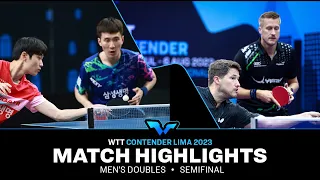 Kristian Karlsson/Mattias Falck vs Lee Sang Su/Cho Daeseong | MD SF | WTT Contender Lima 2023