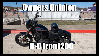 My Opinion on the 2020 Harley Davidson Iron1200 sportster! Highway speeds? Real Harley? Girls bike?