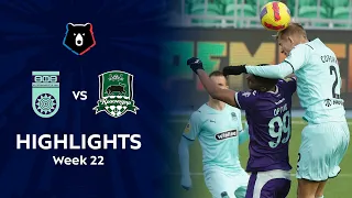 Highlights FC Ufa vs FC Krasnodar (1-1) | RPL 2021/22