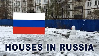 Where Russians live // Apartment buildings and courtyards in Russia