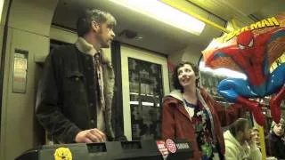 Trike busking in the U-Bahn Berlin (Part 2)