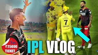 Match vlog b/w DHONI and VIRAT | RCB vs CSK 😍