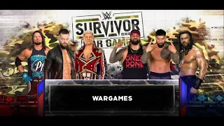 WWE 2K23 Dream Match: Finn Balor, Cody Rhodes & AJ Styles (Bullet Club) vs The Bloodline in WarGames
