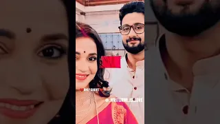 #zeebangla Ei poth jodi na sesh hoi serial actor and actress. Annwesha Hazra and Writwik Mukherjee❤❤