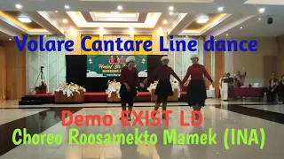 Volare  Cantare Line dance/Demo Exist LD/Choreo by Roosamekto Mamek (INA)/ Improver