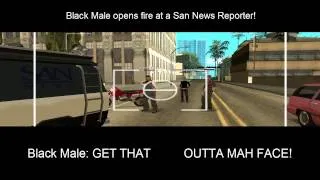 Black Male opens fire on News Reporter!