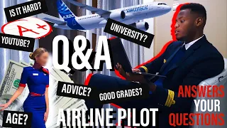 Airline Pilot Q&A with FlyJV - PILOT Answers Your Questions - Life as a Pilot?