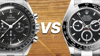 Rolex Daytona vs Omega Speedmaster in 2024