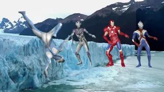 Ultraman iron man joget bang jago freestyle