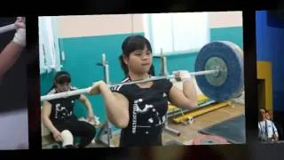 Zulfiya Chinshanlo Wins Gold in womens 53 kilograms Weightlifting London 2012 .flv