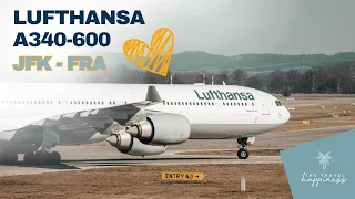 Oldie but Goldie ♥️ - Lufthansa Airbus A340-600 Business Class von New York JFK nach Frankfurt FRA