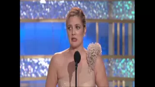 Drew Barrymore Wins Best Actress TV Movie - Golden Globes 2010