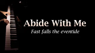 Abide With Me - piano instrumental hymn with lyrics (Original arrangement)