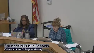 February 28, 2023 Board of Education Regular Meeting