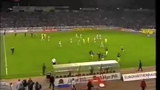 4x Rot: Hansa Rostock - SSV Ulm 2:1 Bundesliga 1999/2000