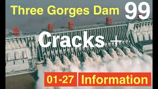 Three Gorges Dam Cracks, Missiles, Holes  ● Various problem  China Flood  [99 information (01-27)]