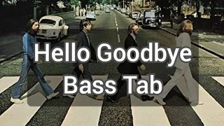 BEATLES/Hello Goodbye(Bass Tab)