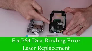 PS4 Disc Reading Error - Laser Fix - How to Repair Blu Ray Drive